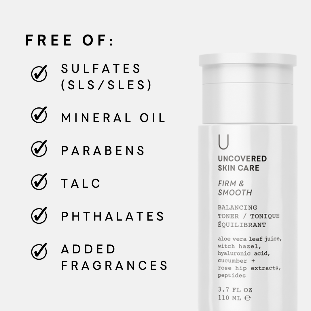 Uncovered Skin Care: & Smooth - Balancing Toner