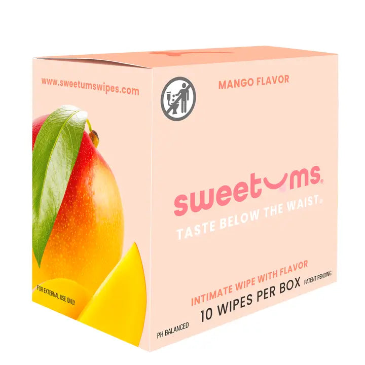 Sweet Mint Intimate Wipes with Flavor by Sweetums
