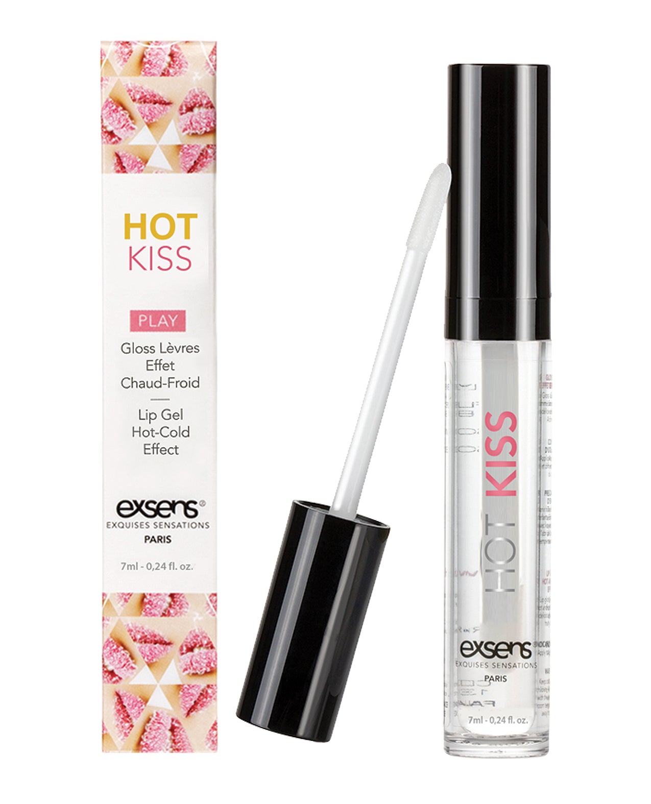 EXSENS of Paris Hot Kiss Play Lip Gloss - Coconut
