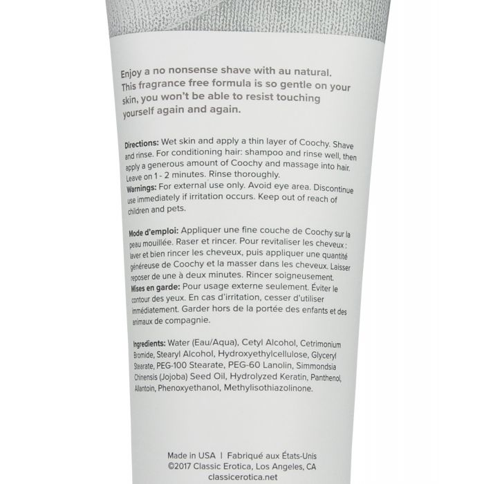Coochy Shave Cream all natural (Pre-ORDER STATUS)