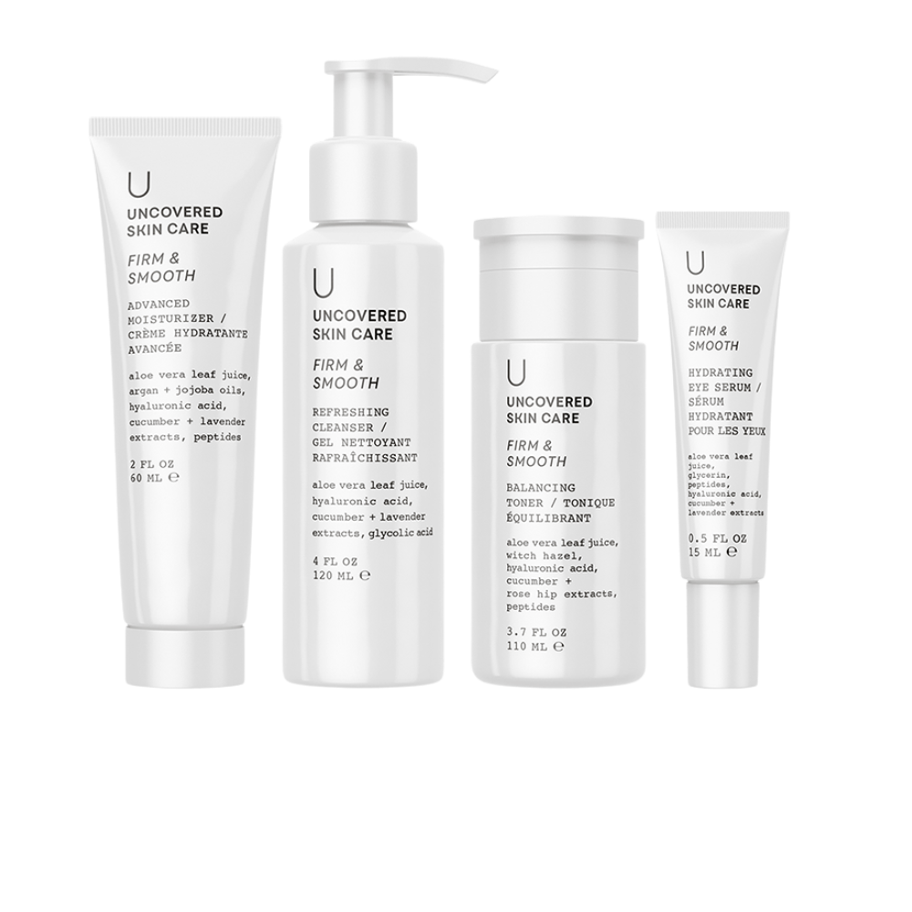 Uncovered Daily Skin Essentials Kit Firm and Smooth (PRE-ORDER STATUS)