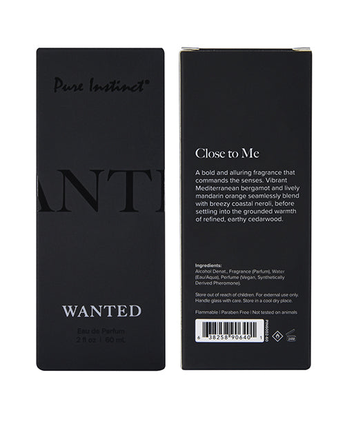 WANTED for Men by Pure Instinct (Pre-Order Status)
