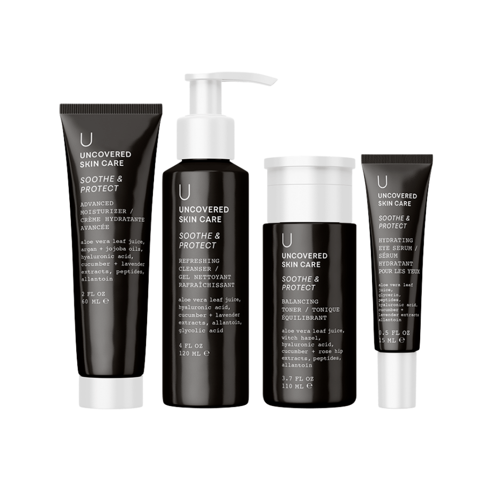 Uncovered Soothe & Protect Daily Skin Essentials Kit (PRE-ORDER STATUS)