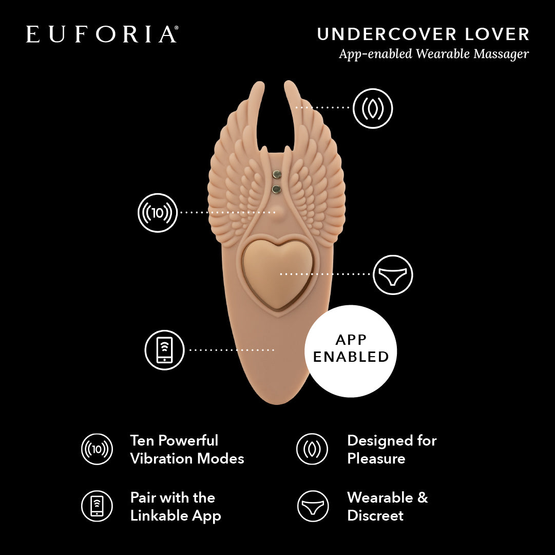 Undercover Lover App-Enabled Wearable Massager