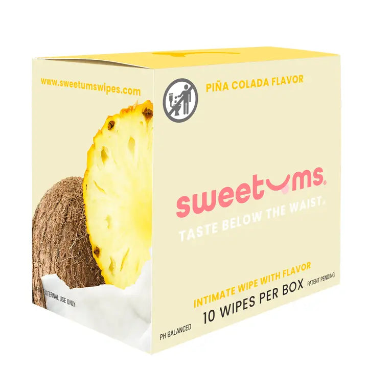Sweet Mint Intimate Wipes with Flavor by Sweetums