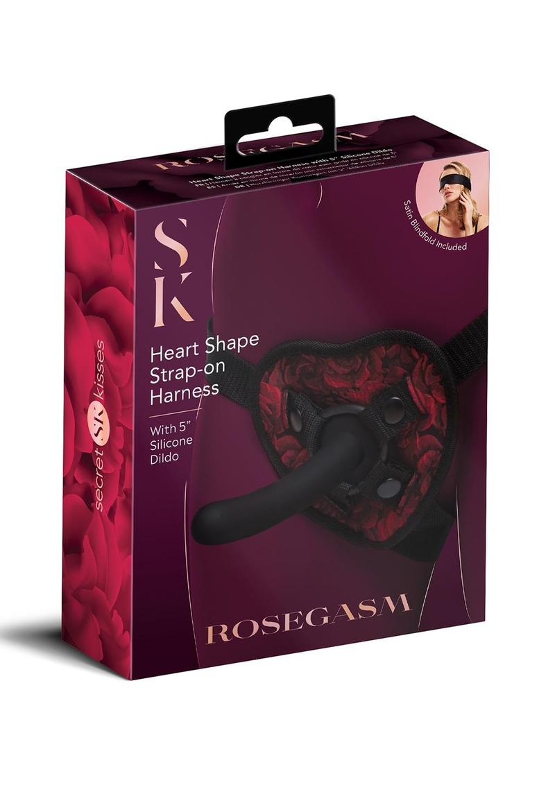 ROSEGASM STRAP-ON HARNESS W/ DILDO