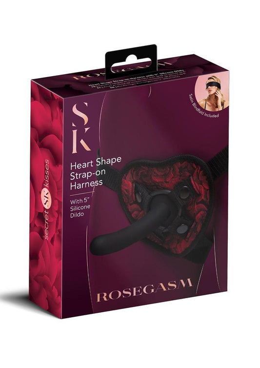 ROSEGASM STRAP-ON HARNESS W/ DILDO