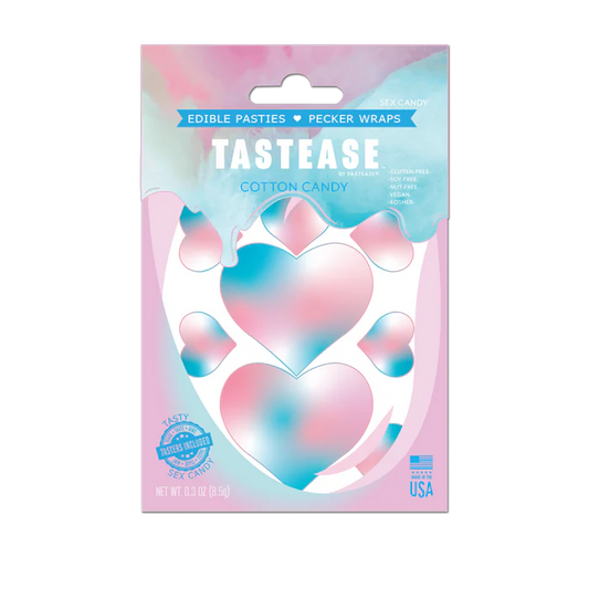 Tastease: Edible Pasties & Pecker Wraps in Cotton Candy by Pastease®